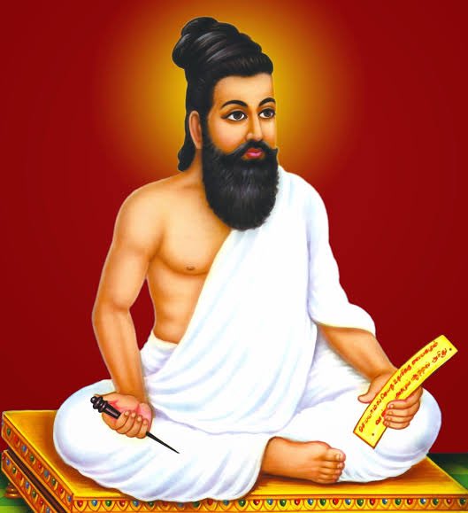 Thiruvalluvar Portrait - Tamil Heritage